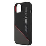 AMG iPhone 13 Mini Cover Liquid Silicone Two Tone Sort