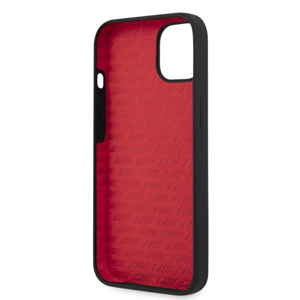 AMG iPhone 13 Mini Cover Liquid Silicone Two Tone Sort