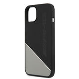 AMG iPhone 13 Mini Cover Flydende Silikone Two Tone Grå