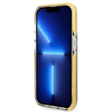 AMG iPhone 14 Pro Cover med Logo Sort Gul