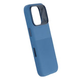 iPhone 16 Pro Silikone Cover med kameraramme MagSafe Blå