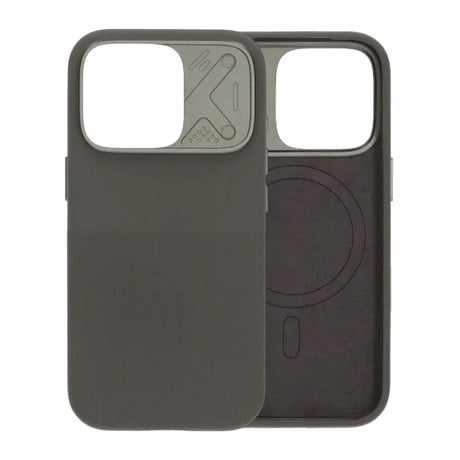 iPhone 16 Pro Silikone Cover med kameraramme MagSafe Grå