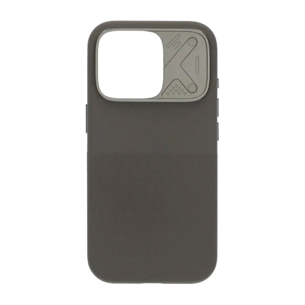 iPhone 16 Pro Silikone Cover med kameraramme MagSafe Grå