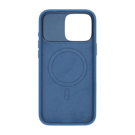 iPhone 16 Pro Max Cover Silikone Kamerabeskyttelse MagSafe Blå