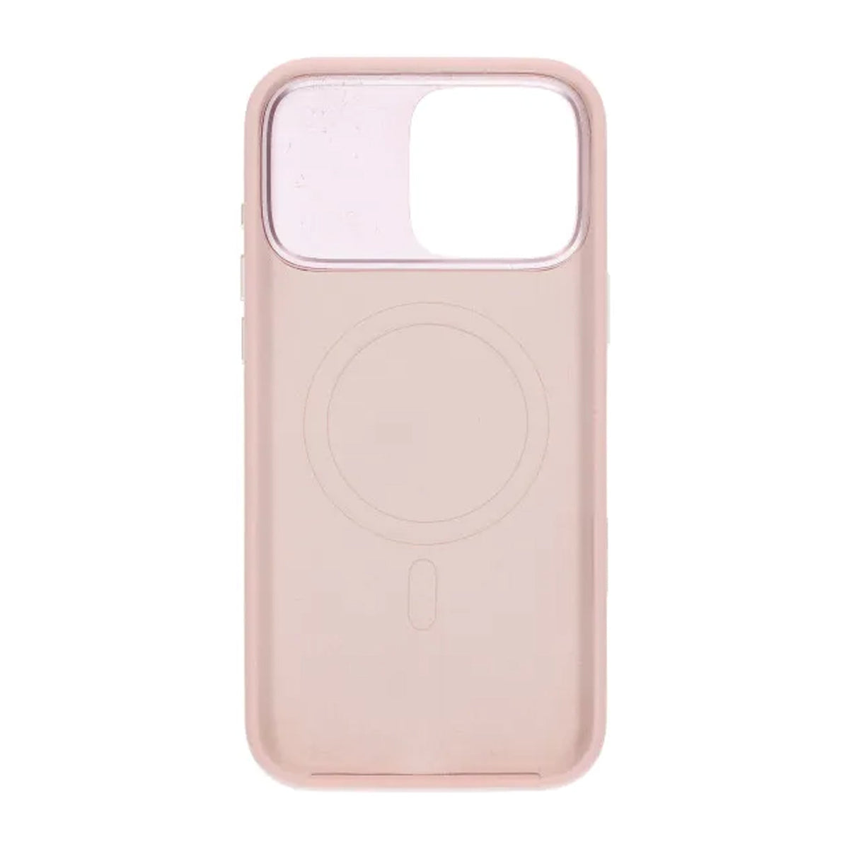 iPhone 16 Pro Max Cover Silikone Kamerabeskyttelse MagSafe Lyserød