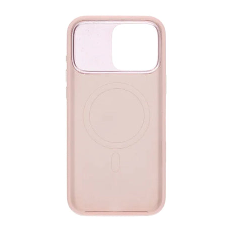 iPhone 16 Pro Max Cover Silikone Kamerabeskyttelse MagSafe Lyserød