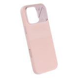 iPhone 16 Pro Max Cover Silikone Kamerabeskyttelse MagSafe Lyserød