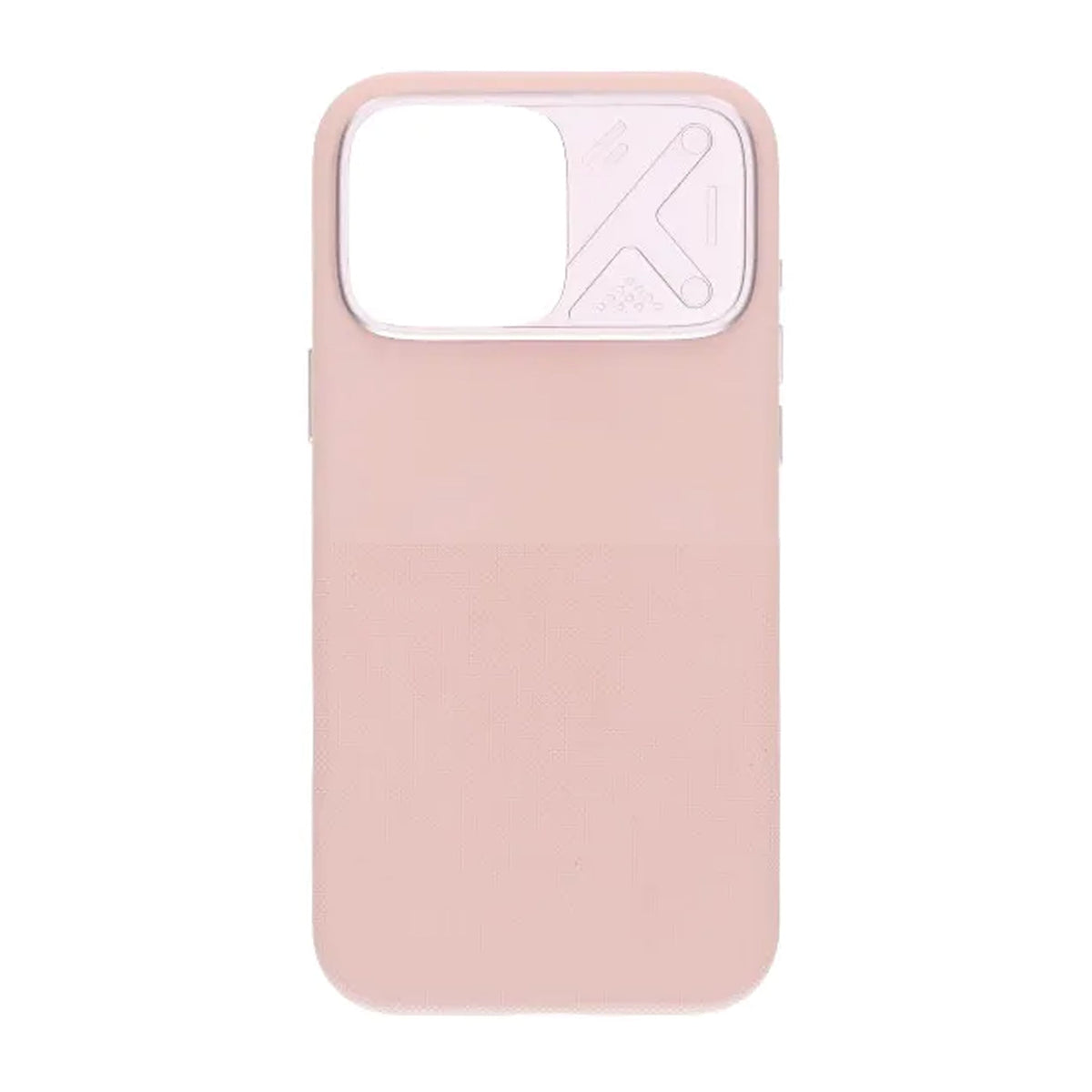 iPhone 16 Pro Max Cover Silikone Kamerabeskyttelse MagSafe Lyserød