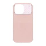 iPhone 16 Pro Max Cover Silikone Kamerabeskyttelse MagSafe Lyserød