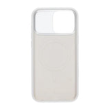 iPhone 16 Pro Max Cover Silikone Kamerabeskyttelse MagSafe Hvid