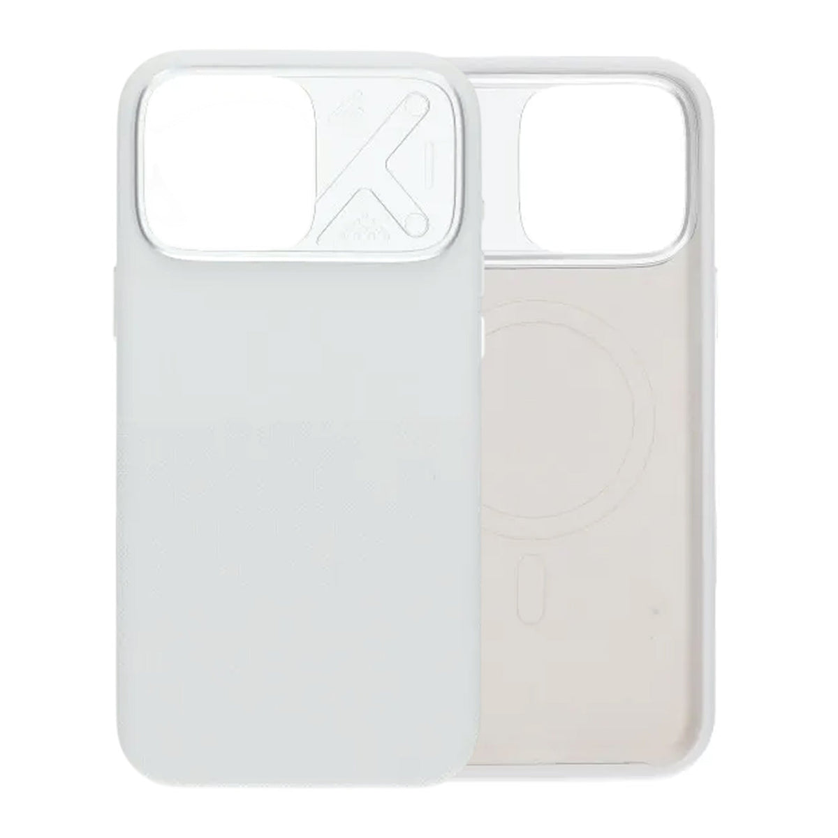 iPhone 16 Pro Max Cover Silikone Kamerabeskyttelse MagSafe Hvid