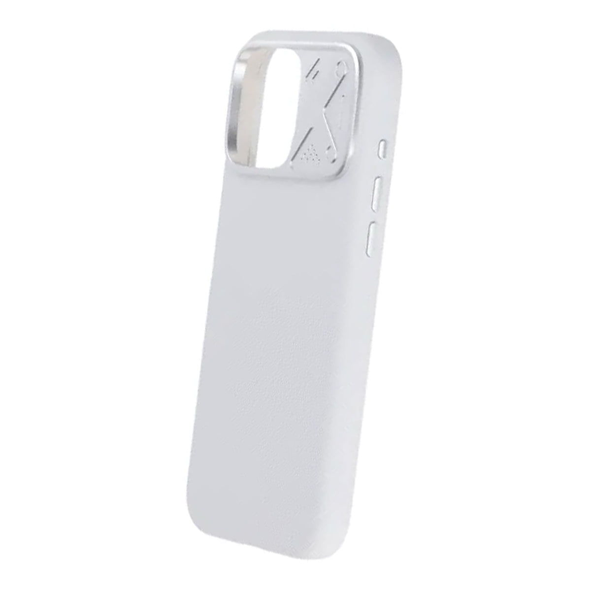iPhone 16 Pro Max Cover Silikone Kamerabeskyttelse MagSafe Hvid