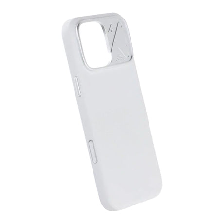 iPhone 16 Pro Max Cover Silikone Kamerabeskyttelse MagSafe Hvid