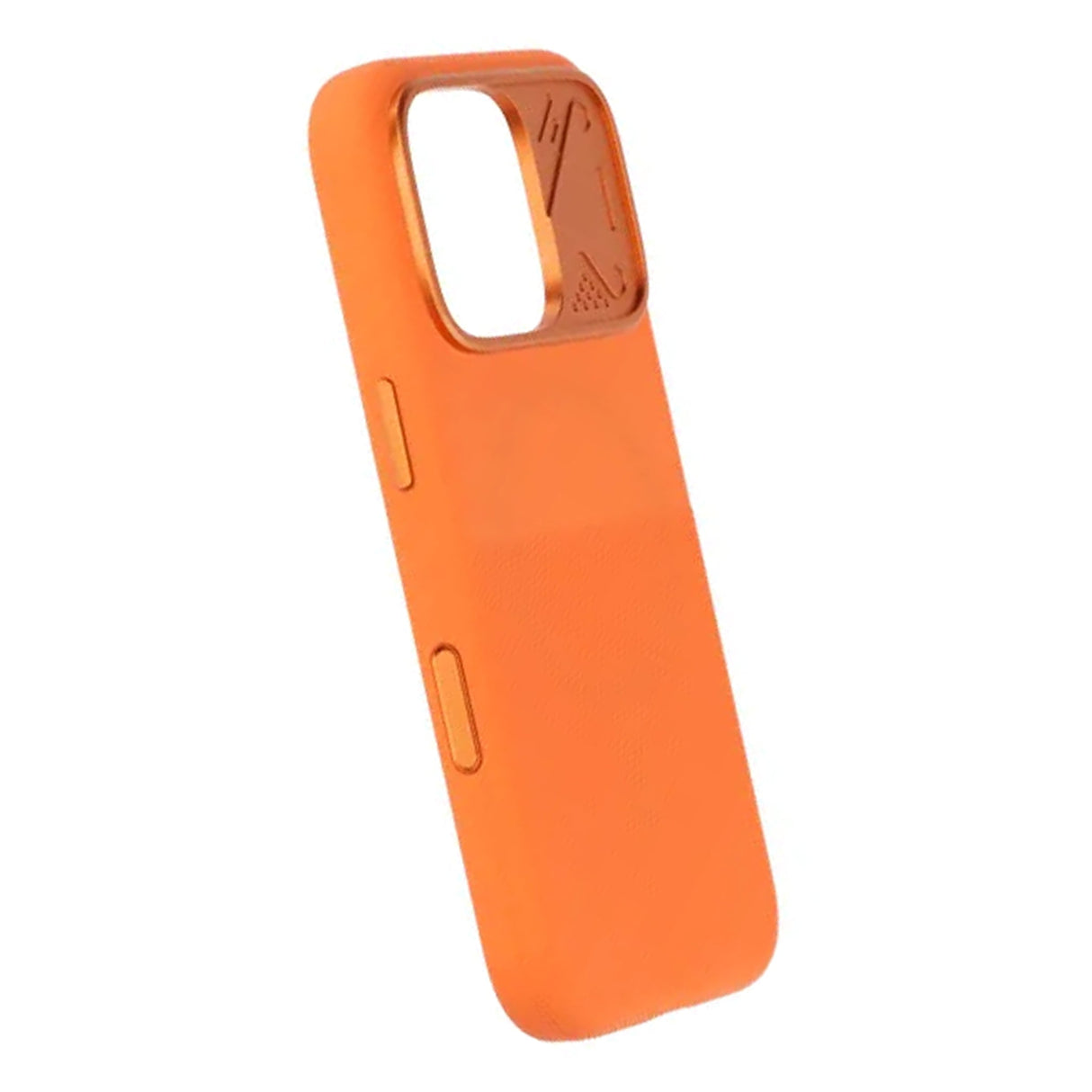 iPhone 16 Pro Cover Silikone Kamerabeskyttelse MagSafe Orange