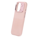 iPhone 16 Pro Cover Silikone Kamerabeskyttelse MagSafe Lyserød