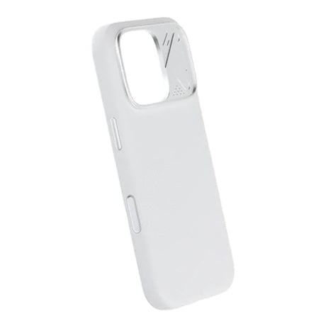 iPhone 16 Pro Cover Silikone Kamerabeskyttelse MagSafe Hvid