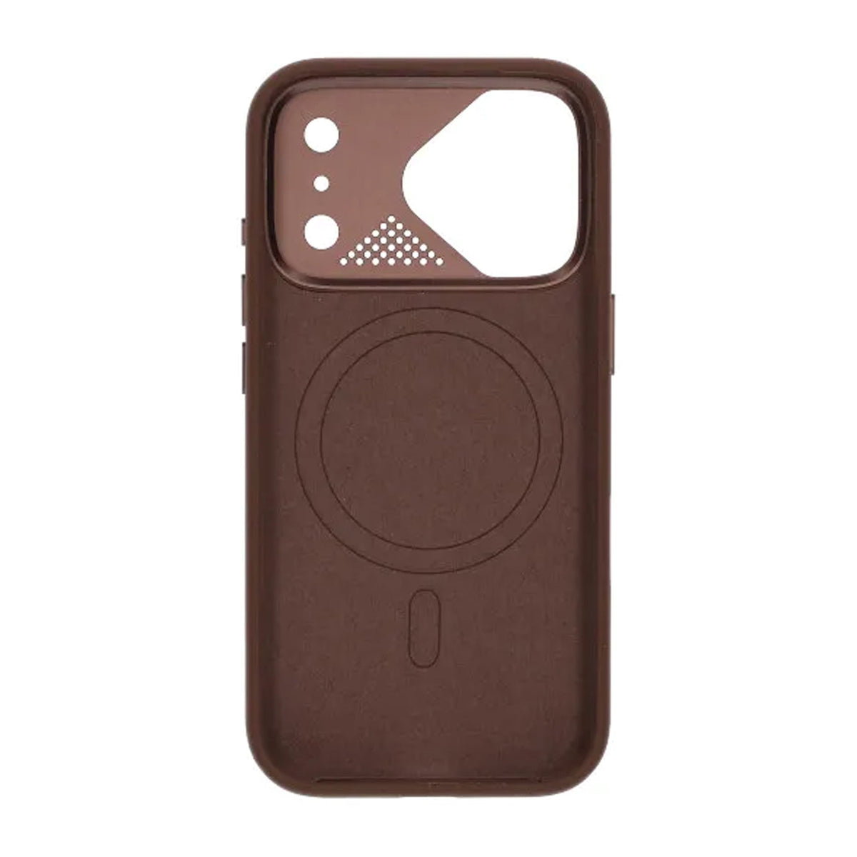 iPhone 17 Pro Cover Silikone Kamerabeskyttelse MagSafe Brun