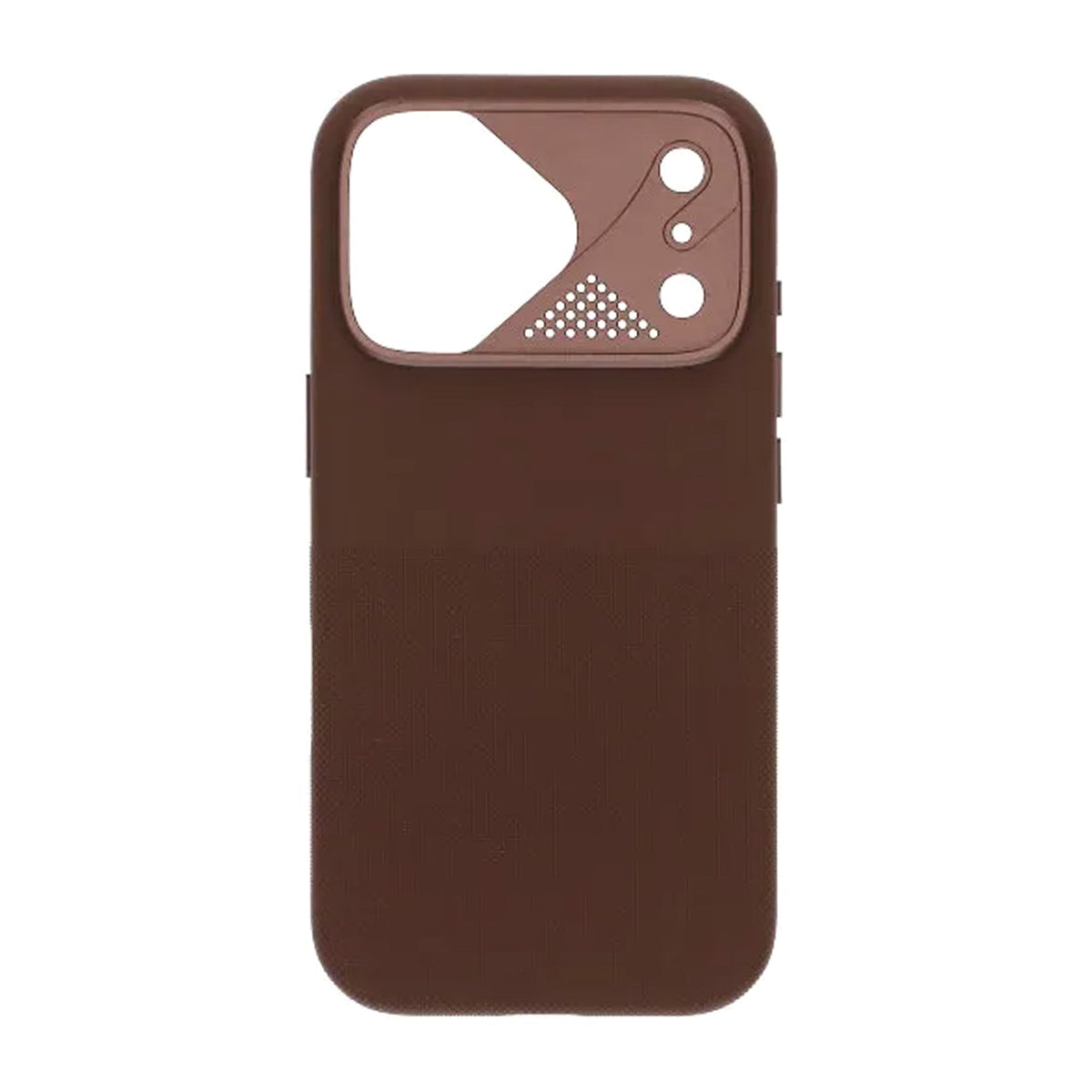 iPhone 17 Pro Cover Silikone Kamerabeskyttelse MagSafe Brun