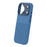 iPhone 17 Pro Max Cover Silikone Kamerabeskyttelse MagSafe Blå