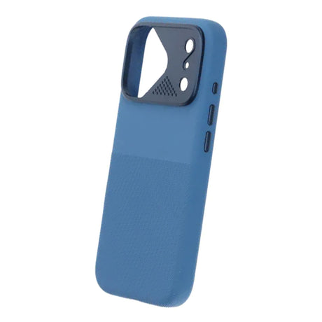 iPhone 17 Pro Max Cover Silikone Kamerabeskyttelse MagSafe Blå