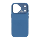 iPhone 17 Pro Max Cover Silikone Kamerabeskyttelse MagSafe Blå