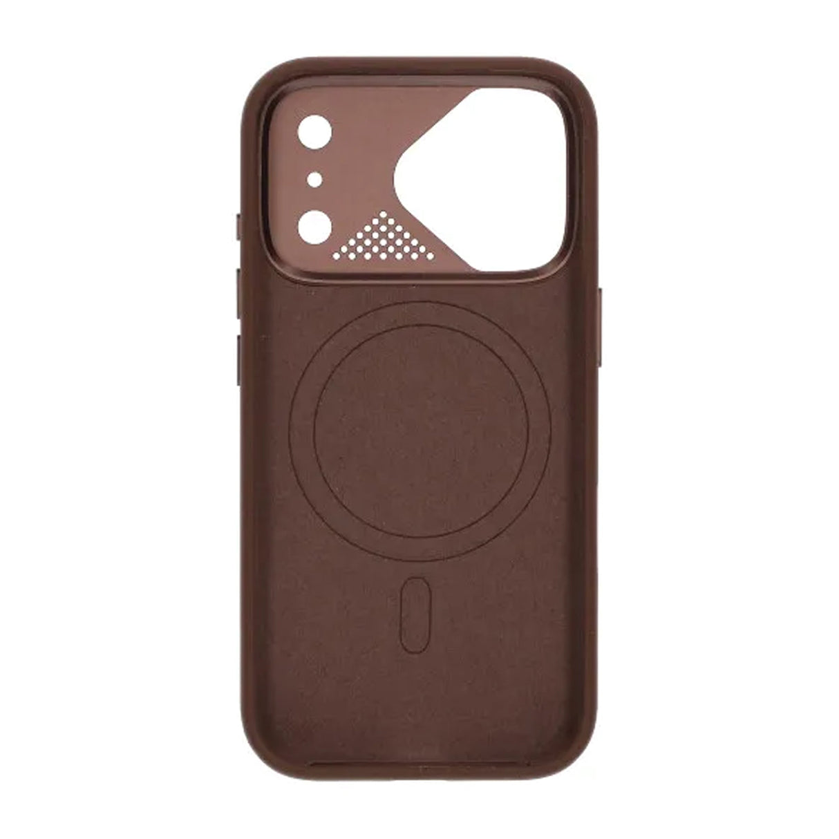 iPhone 17 Pro Max Cover Silikone Kamerabeskyttelse MagSafe Brun