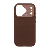 iPhone 17 Pro Max Cover Silikone Kamerabeskyttelse MagSafe Brun