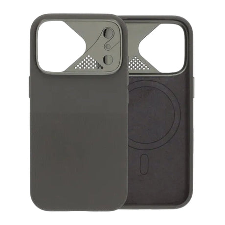 iPhone 17 Pro Max Cover Silikone Kamerabeskyttelse MagSafe Grå