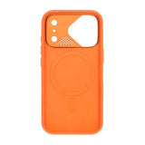 iPhone 17 Pro Max Cover Silikone Kamerabeskyttelse MagSafe Orange