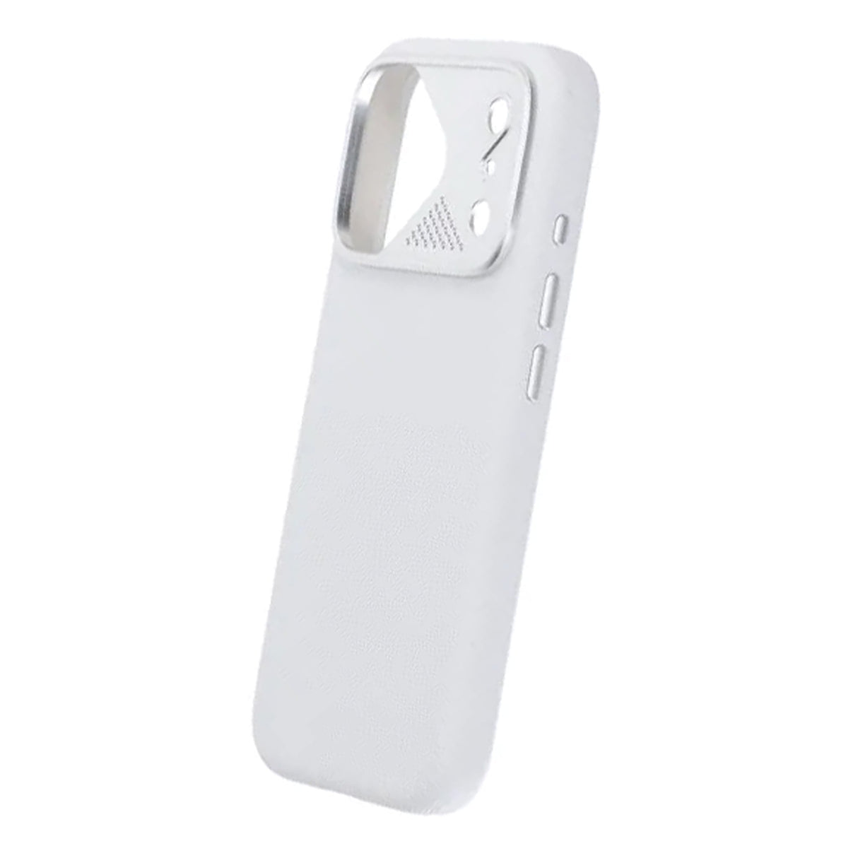 iPhone 17 Pro Max Cover Silikone Kamerabeskyttelse MagSafe Hvid