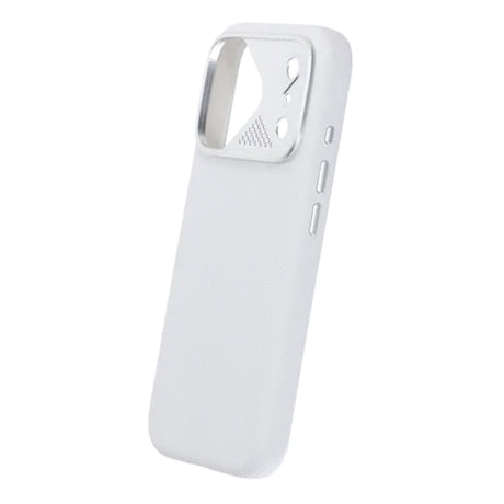 iPhone 17 Pro Max Cover Silikone Kamerabeskyttelse MagSafe Hvid