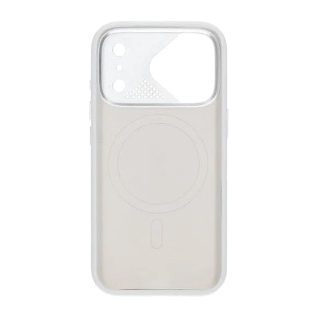 iPhone 17 Pro Cover Silikone Kamerabeskyttelse MagSafe Hvid