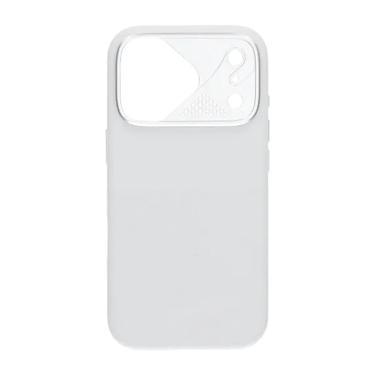 iPhone 17 Pro Cover Silikone Kamerabeskyttelse MagSafe Hvid