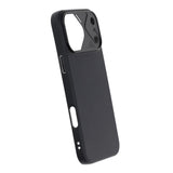 iPhone 17 Pro Max Cover Kulfibermønster MagSafe Sort