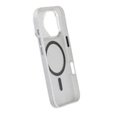 iPhone 17 Pro Cover Kulfibermønster MagSafe Sølv
