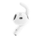 KeyBudz AirPods 4 EarBuddyz Ear Hooks Hvid