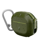 KeyBudz AirPods 4 Cover ElementProof Series Forest Green