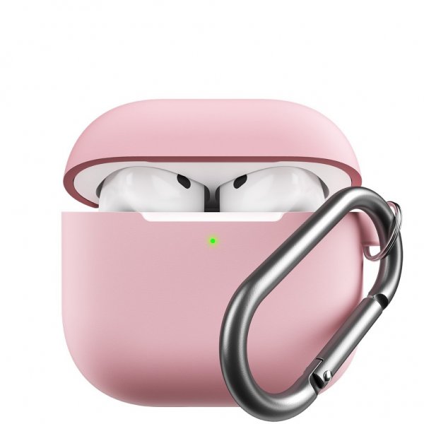 KeyBudz AirPods 4 Cover Elevate Series Blush Pink