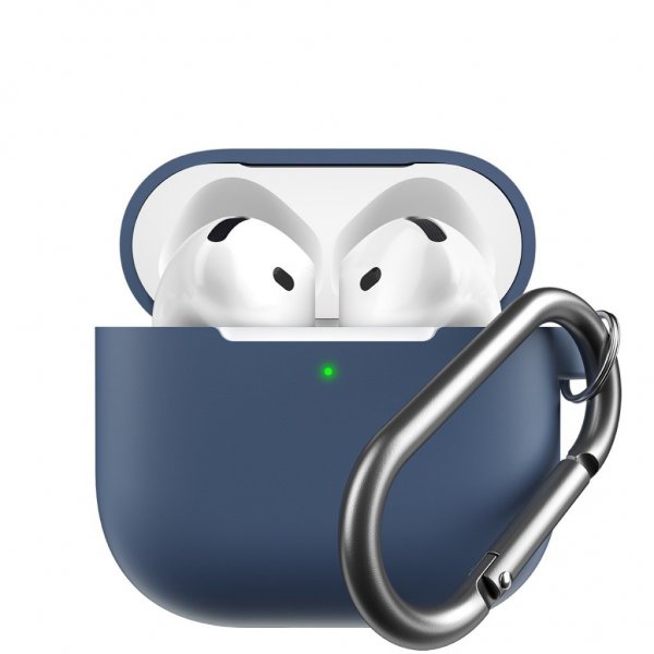 KeyBudz AirPods 4 Cover Elevate Series Cobalt Blue