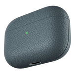 KeyBudz AirPods Pro Cover PodSkinz Ægte Læder Skifer