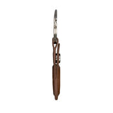 dbramante1928 Apple AirTag Holder Copenhagen Dark Tan/Silver