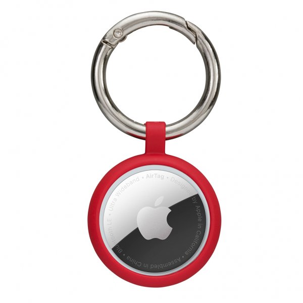 dbramante1928 Apple AirTag Holder Greenland Nøglering Candy Red