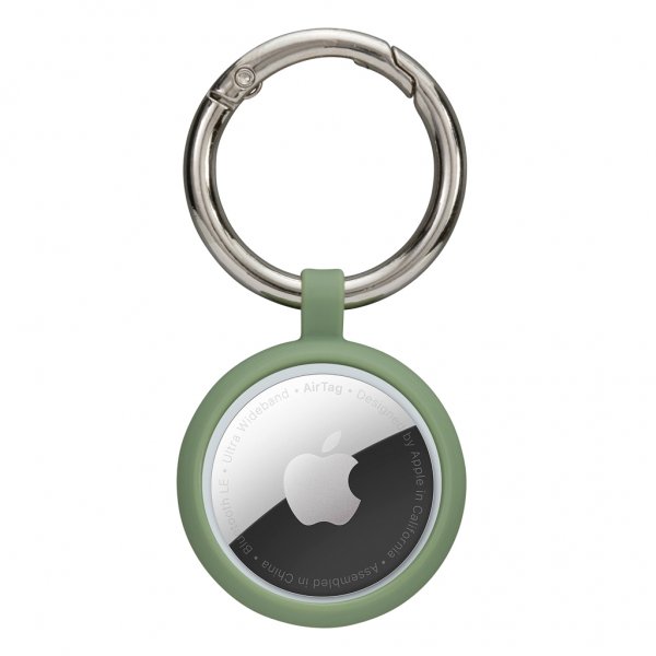 dbramante1928 Apple AirTag Holder Greenland Nøglering Green Bay