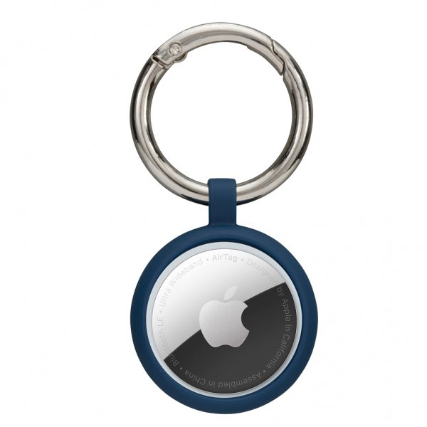 dbramante1928 Apple AirTag-holder Greenland Key Ring Pacific Blue