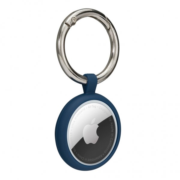 dbramante1928 Apple AirTag-holder Greenland Key Ring Pacific Blue