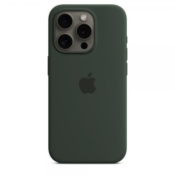 Apple Original iPhone 15 Pro Max Cover Silikone MagSafe Cypress