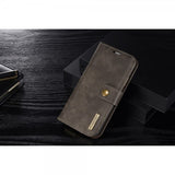 Dg.Ming iPhone X/Xs Pungcover Aftageligt Cover Mørkebrun