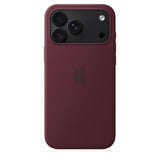 Apple Original iPhone 18 Pro Max Cover i silikone med MagSafe Burgundy