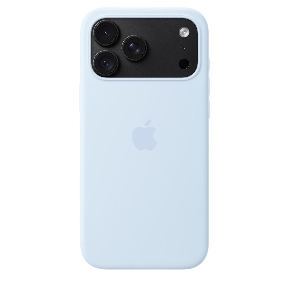 Apple Original iPhone 18 Pro Max Cover i silikone MagSafe klar blå