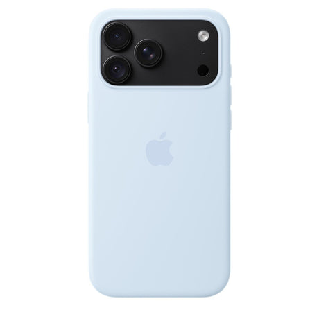 Apple Original iPhone 18 Pro Max Cover i silikone MagSafe klar blå